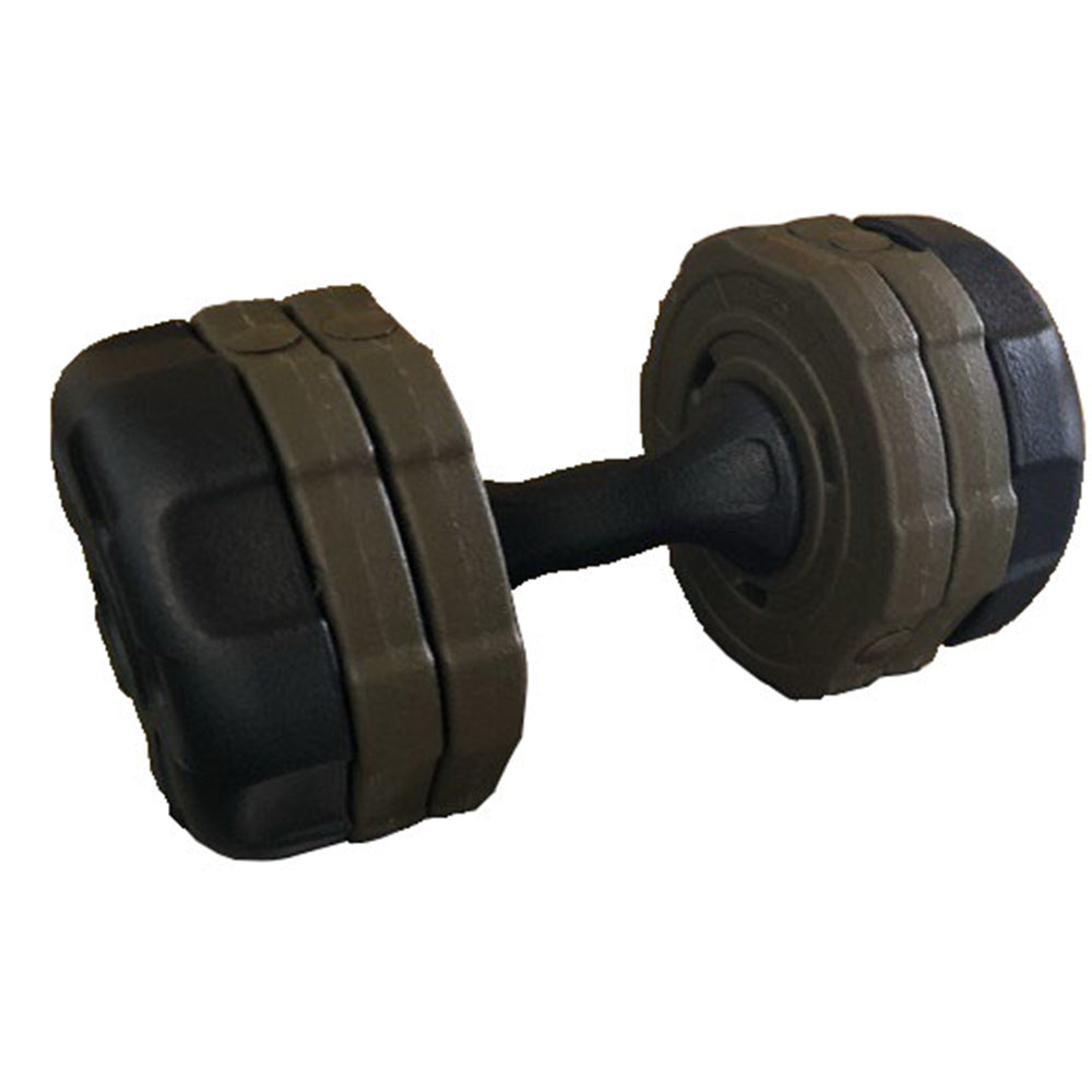 Ladies Plastic Vinyl Dumbbell - 10kg  ( Sold as SINGLES )