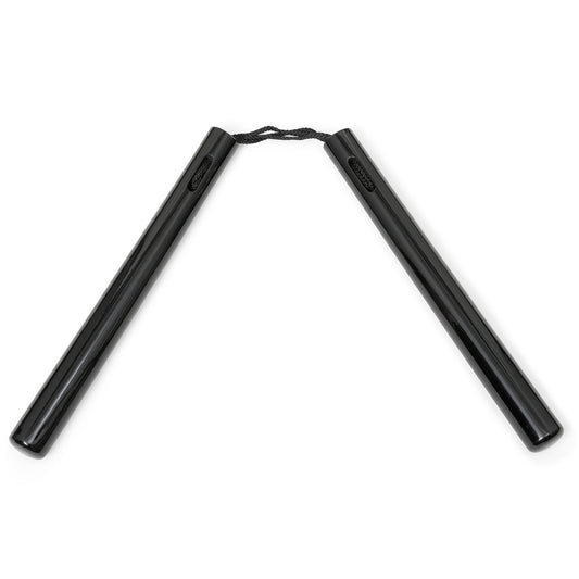 NR-034: Graphite Nunchaku with cord: All Black