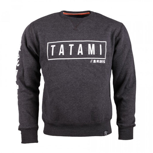 Tatami Mens Charcoal Grey Kanji SweatShirt
