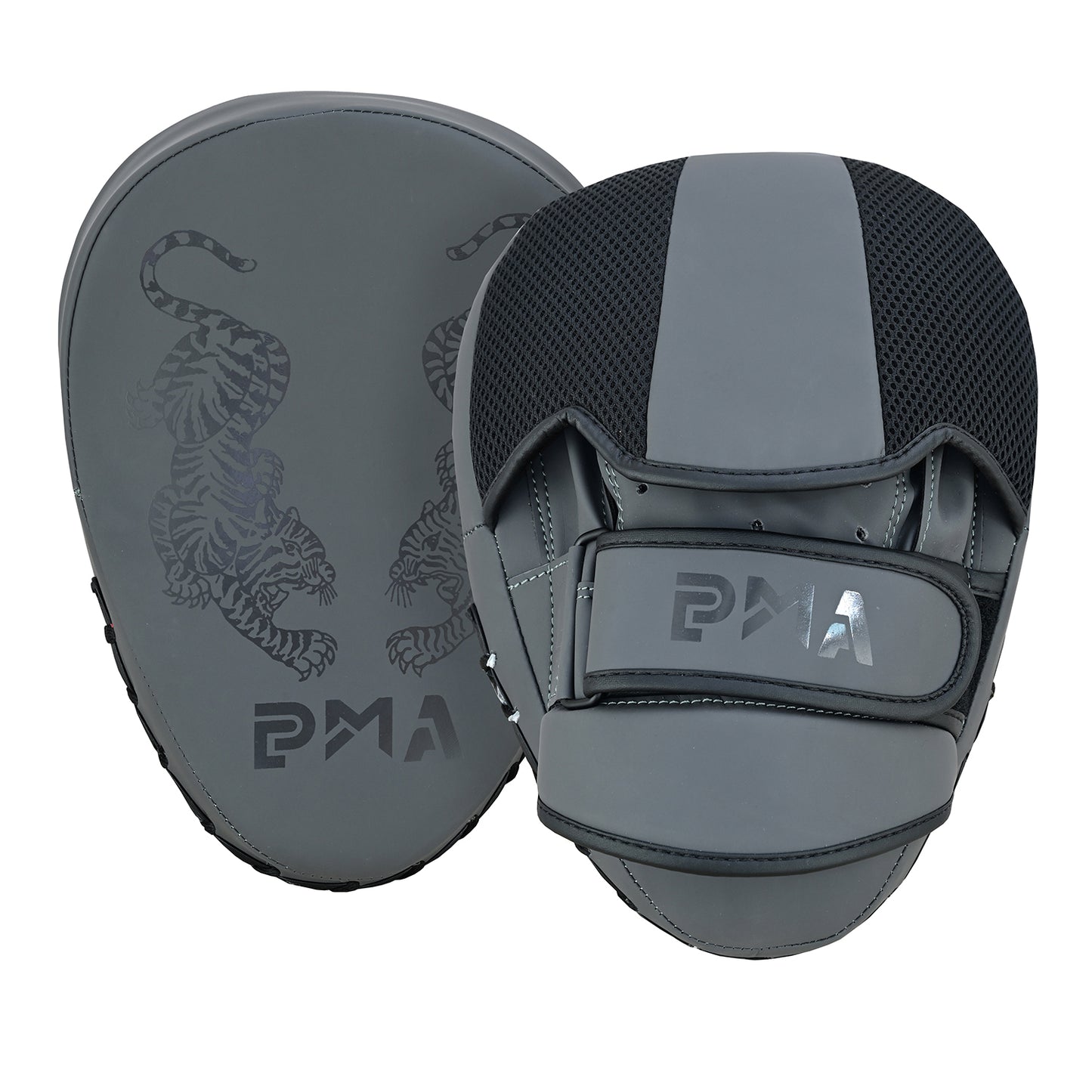 Twin Tiger Matte Grey Curved Focus Pads - PRE ORDER