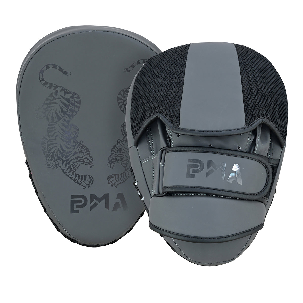 Twin Tiger Matte Grey Curved Focus Pads