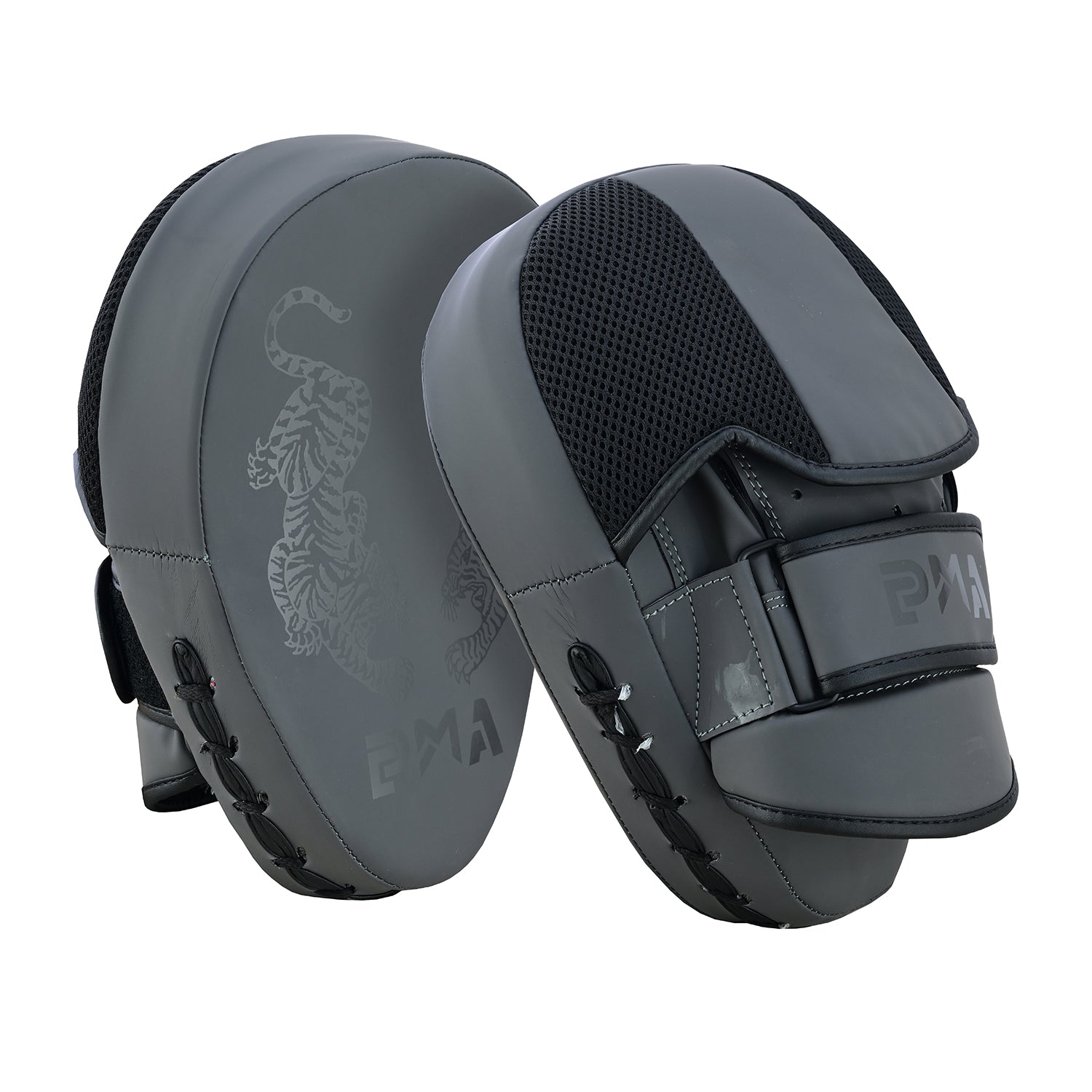 Twin Tiger Matte Grey Curved Focus Pads