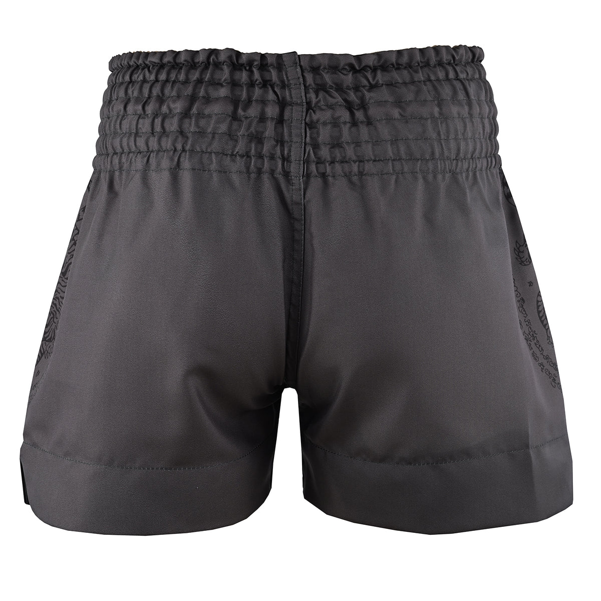 Twin Tiger Satin Muay Thai Competition Fight Shorts  - Grey