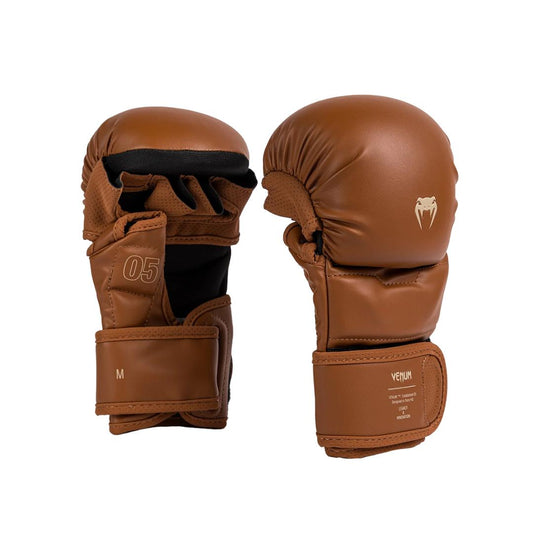 Venum Impact Evo MMA Sparring Gloves 7oz - Havana