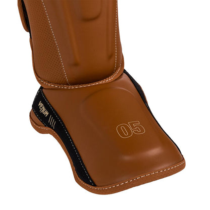 Venum Impact Evo Shin Guards - Havana