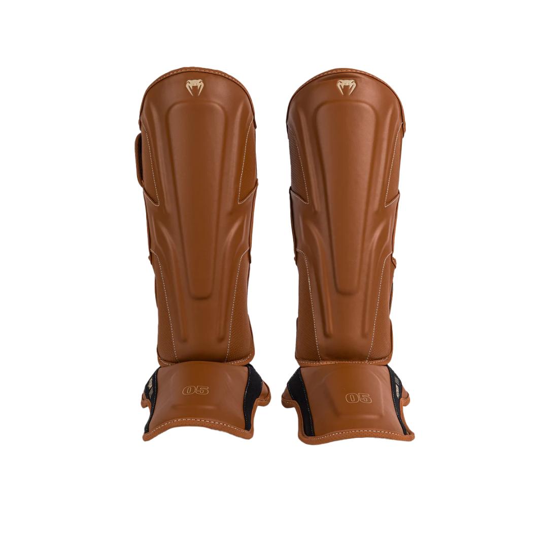 Venum Impact Evo Shin Guards - Havana