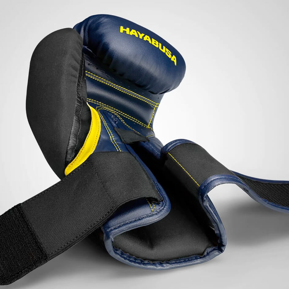 Hayabusa T3 Boxing Gloves - Navy/Yellow