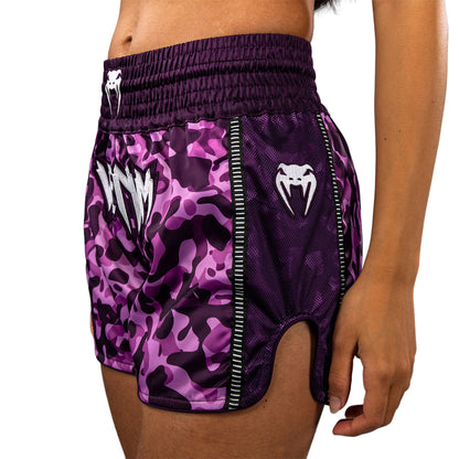 Venum Iris Muay Thai Shorts - Plum/pink