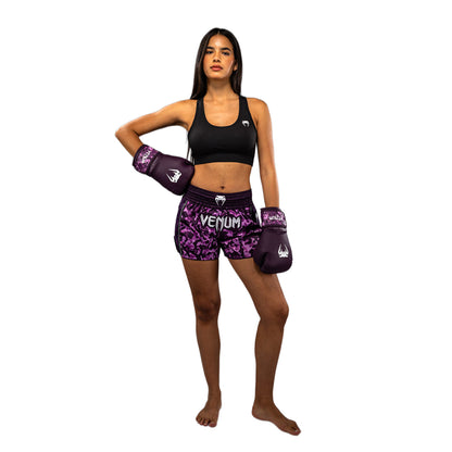 Venum Iris Muay Thai Shorts - Plum/pink