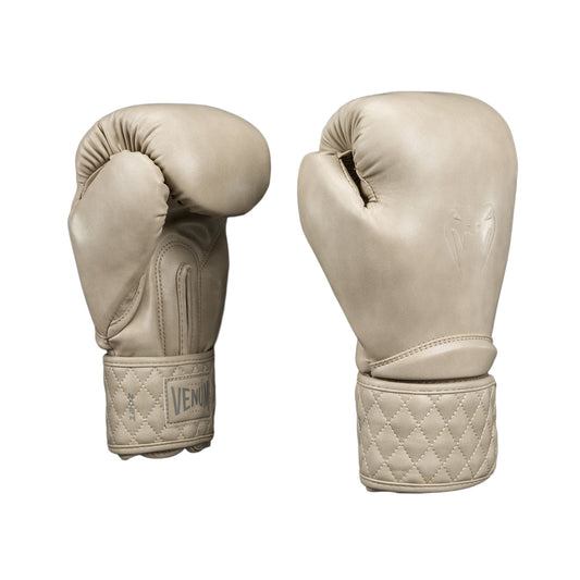 Venum Impact Classic Boxing Gloves - Ivory