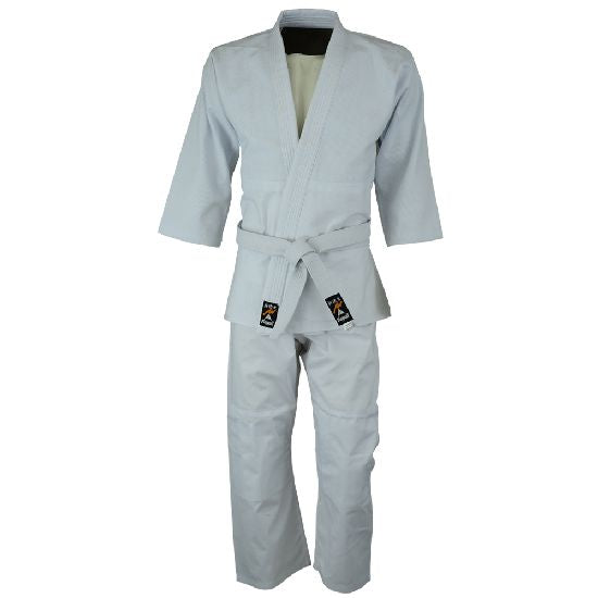 Playwell Kids Basic Jiu Jitsu Gi - White 380g