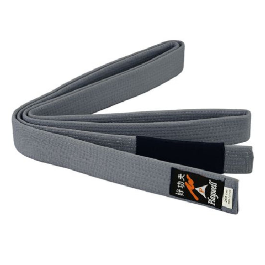 Childrens Grey  Ju Jitsu Belt - Plain