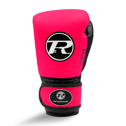 Ringside Junior Synthetic Leather Boxing Gloves - Pink