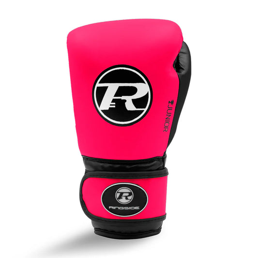 Ringside Junior Synthetic Leather Boxing Gloves - Pink