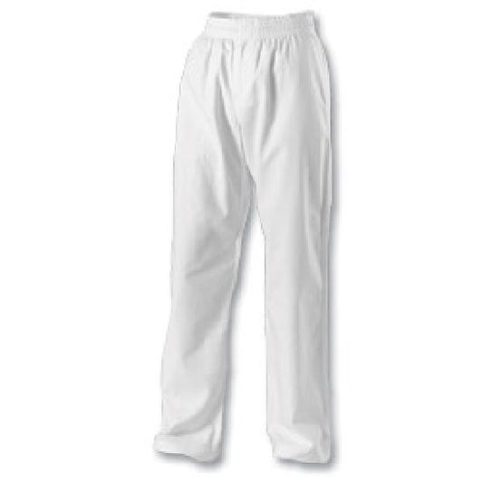 Karate Cotton Trousers: White