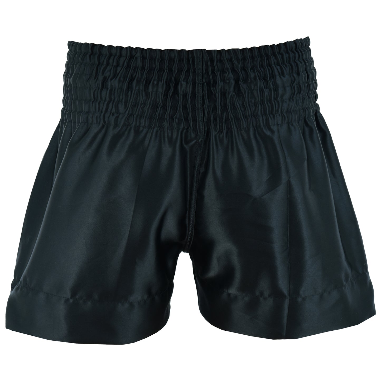 KickBoxing Competition Satin Fight shorts - Black