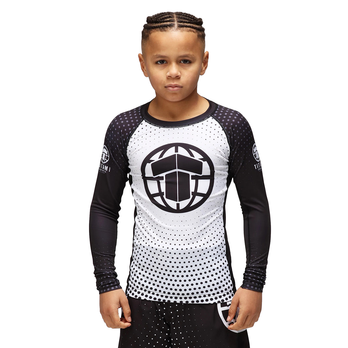 Tatami Kids Shockwave Long Sleeve Rash Guard