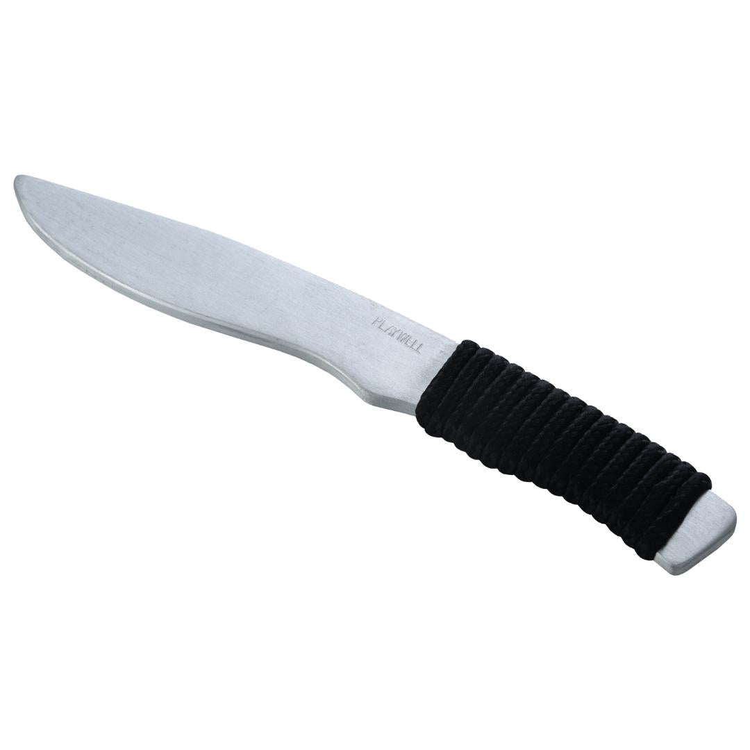 Roped Grip Blunt Training Knife - NO14