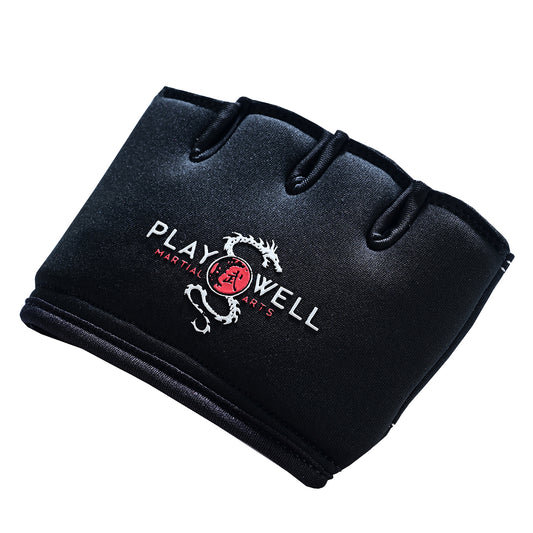 Playwell Gel Knuckle Protector Guards - Black
