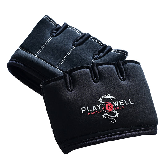 Playwell Gel Knuckle Protector Guards - Black