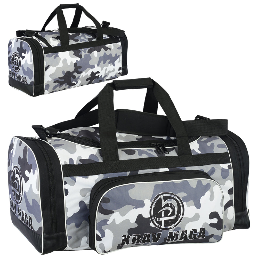 Krav Maga Black Sports Duffel Bag CAMO