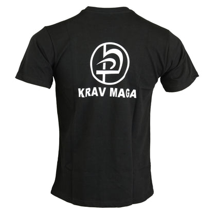 Krav Maga Black Cotton Training T shirt
