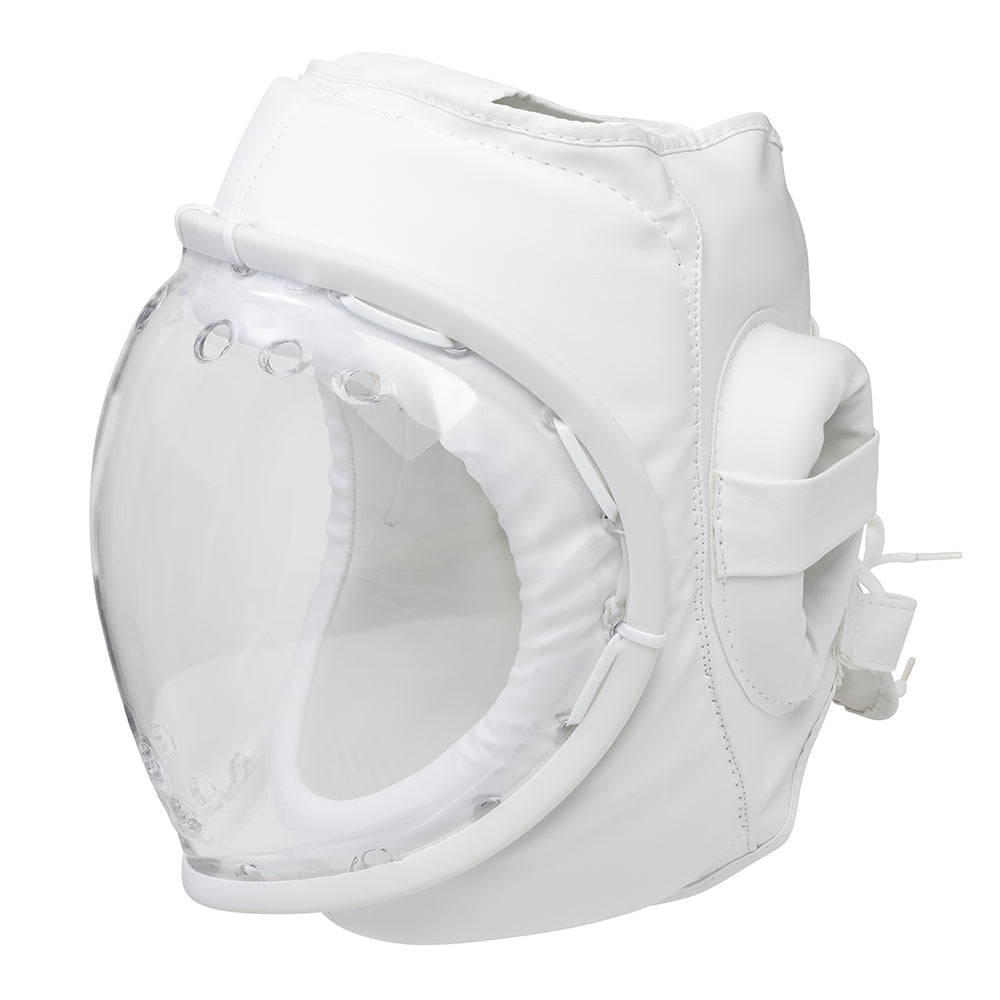 Kudo White  Headguard: Full Mask CE Approved