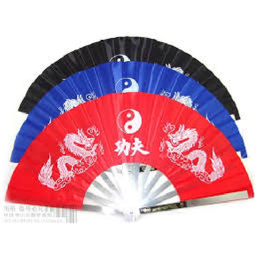 Kung Fu Steel Fan - PRE ORDER