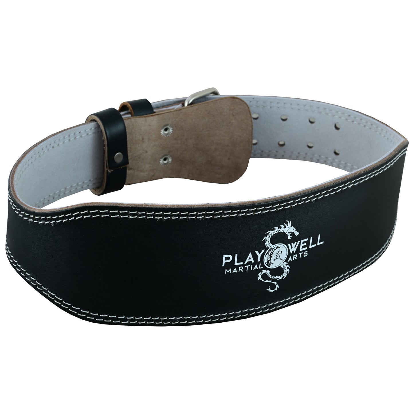 Pro Weight Training Range:  Leather 4" Weight Lifitng Belt