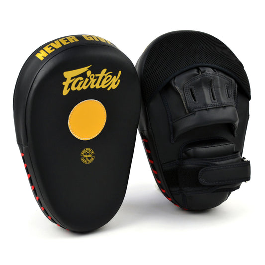 Fairtex FMV13 Hybrid Large Maximised Focus Pads  - Black/Gold