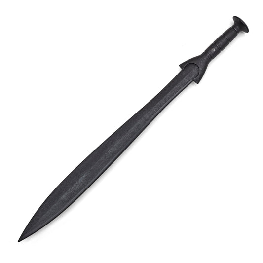 Black Polypropylene Full Contact Celtic  Leaf Short Sword