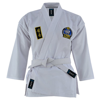 Official Kids Choi Kwang Do All White Students Uniform