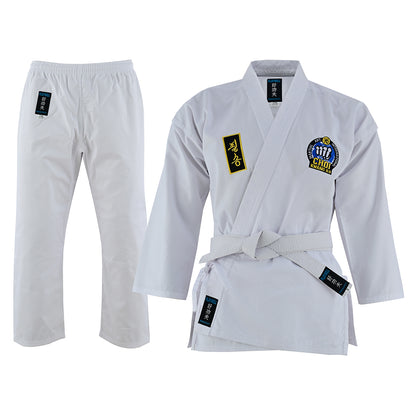 Official Kids Choi Kwang Do All White Students Uniform