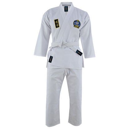 Official Kids Choi Kwang Do All White Students Uniform
