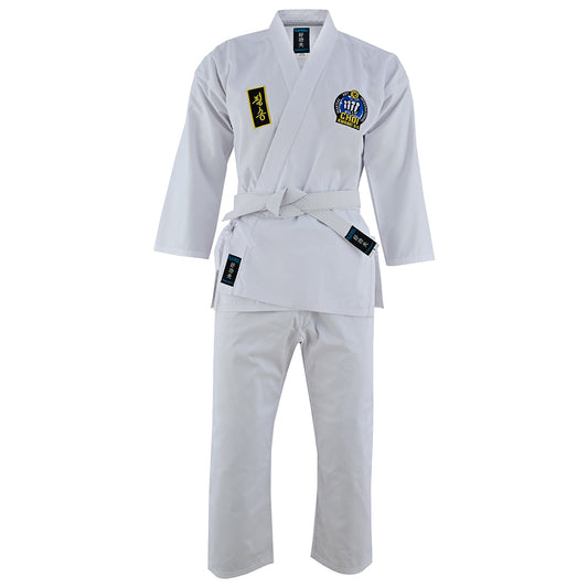 Official Kids Choi Kwang Do All White Students Uniform