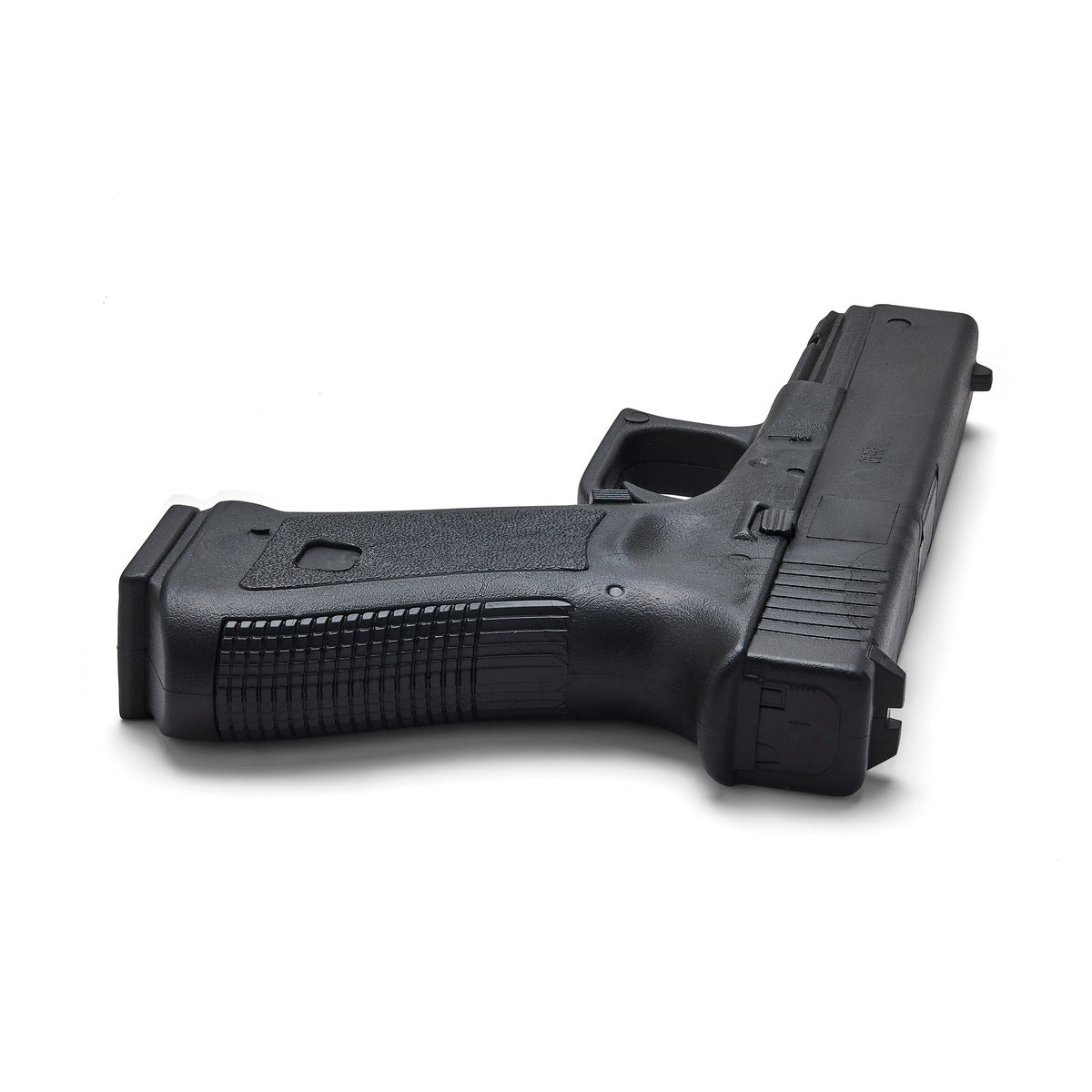 Realistic TP Rubber Glock Hand Gun W/ Removable Magazine - E404A