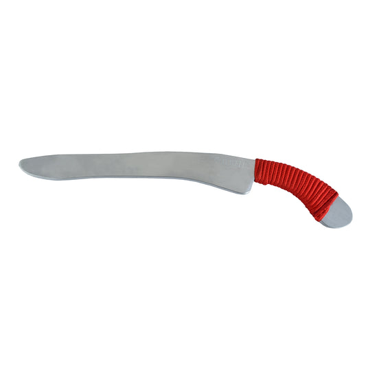 Metal Blunt Roped Grip Long Training Knive : No 4