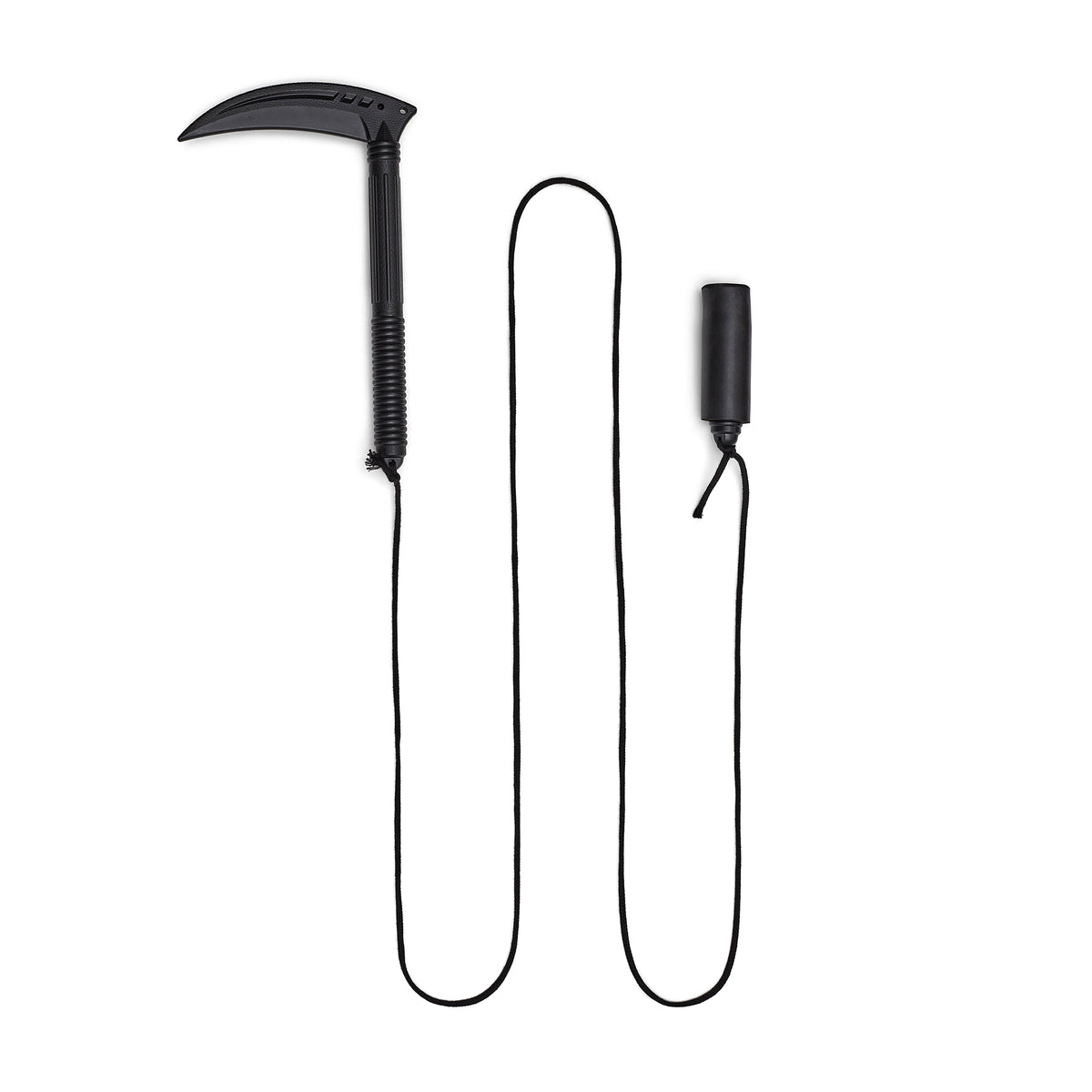 Black Polypropylene Kusarigama With Cord