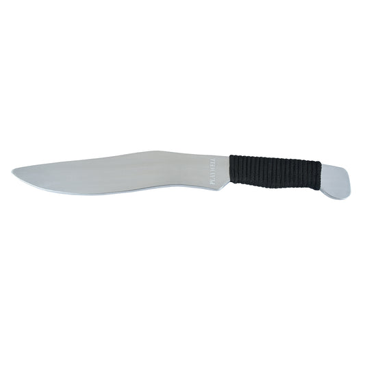 Metal Blunt Roped Grip Long Training Machete : No 5