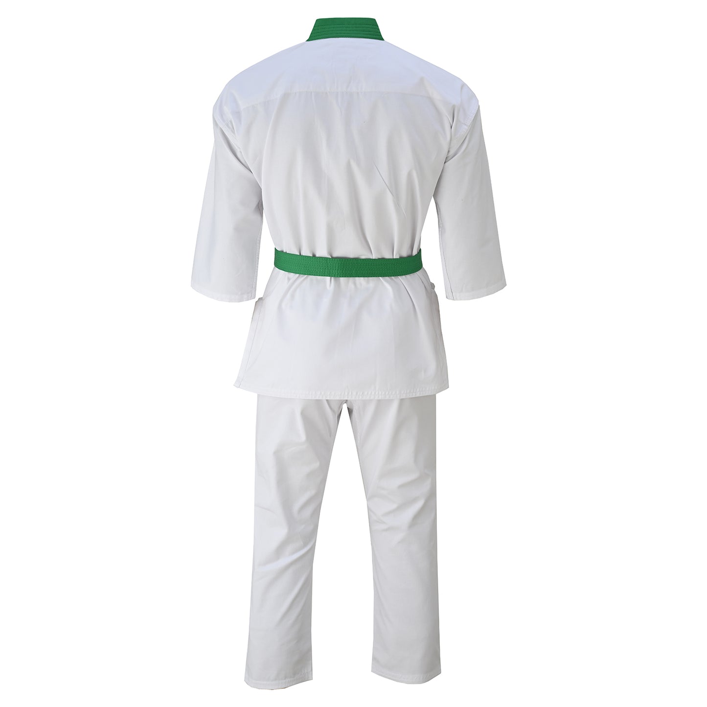 Tang Soo Do 9oz Uniform  - Green Trim
