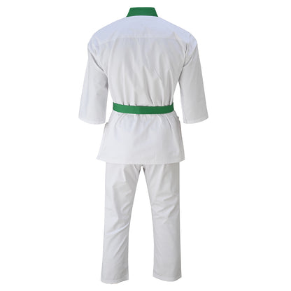 Tang Soo Do 9oz Uniform  - Green Trim