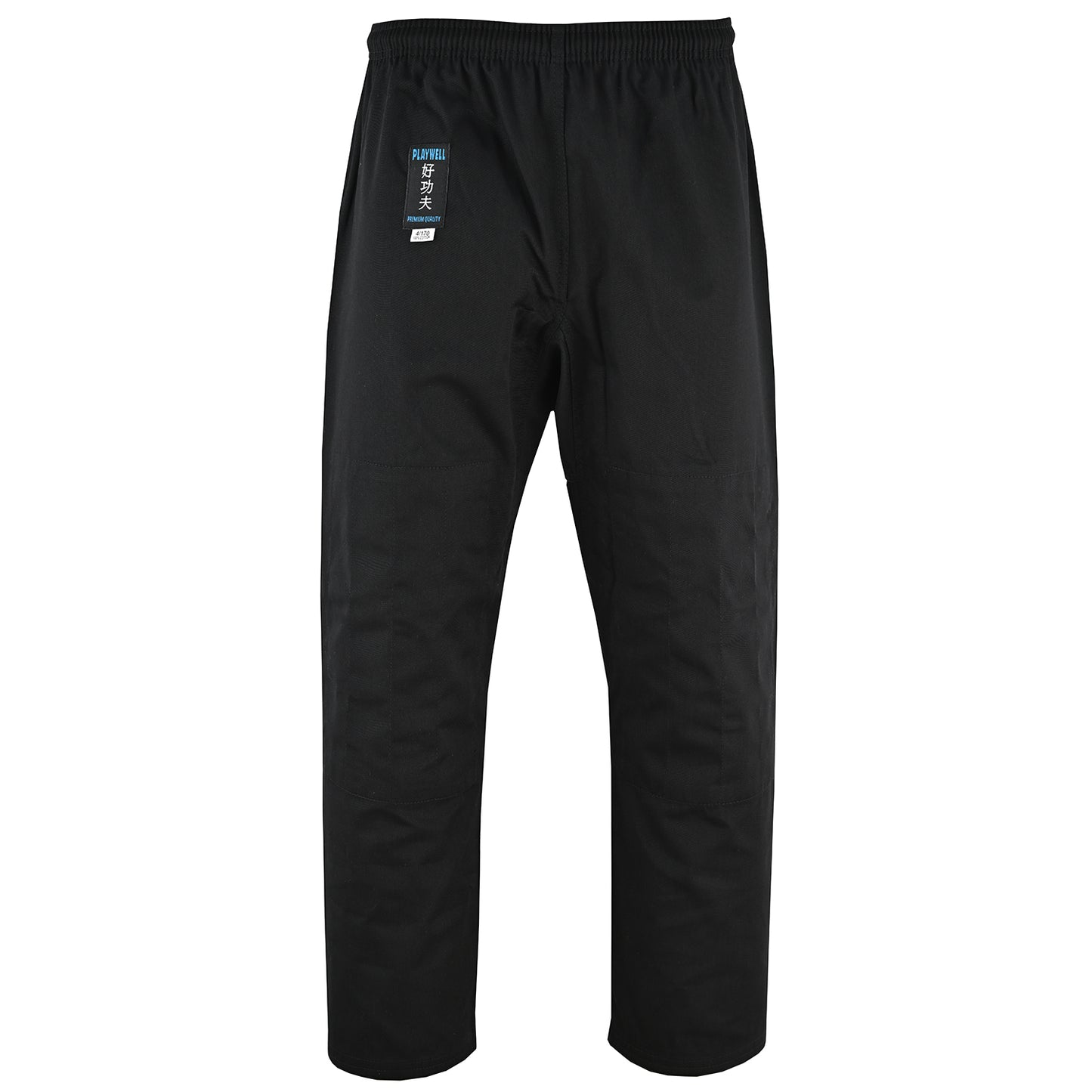 Playwell Adults Judo Suit - Black 450g
