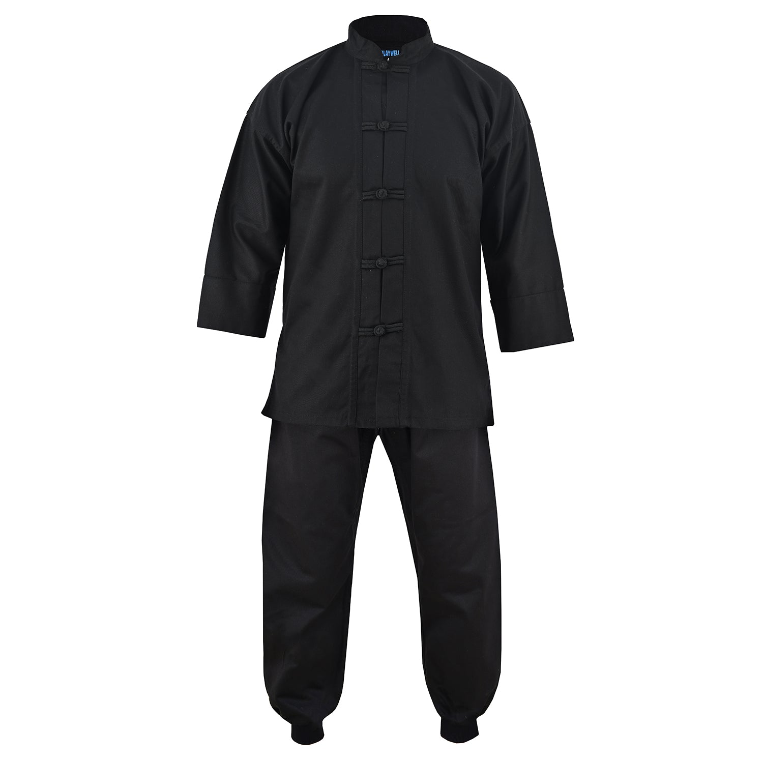 Kids Kung Fu Medium Weight 9oz Suit - Black