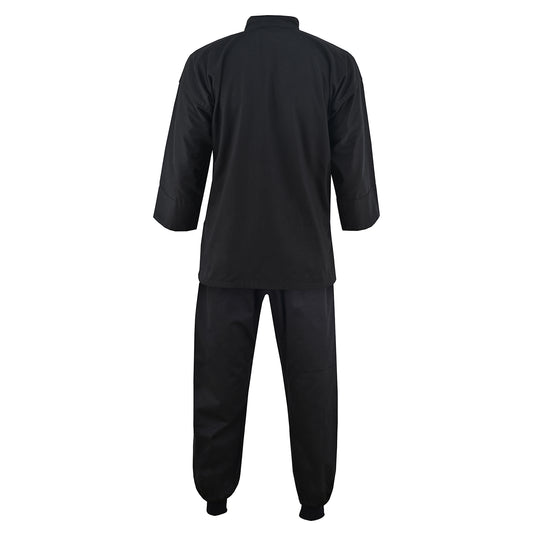 Adults Kung Fu Medium Weight 9oz Suit - Black
