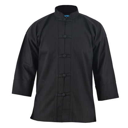 Kids Kung Fu Medium Weight 9oz Suit - Black