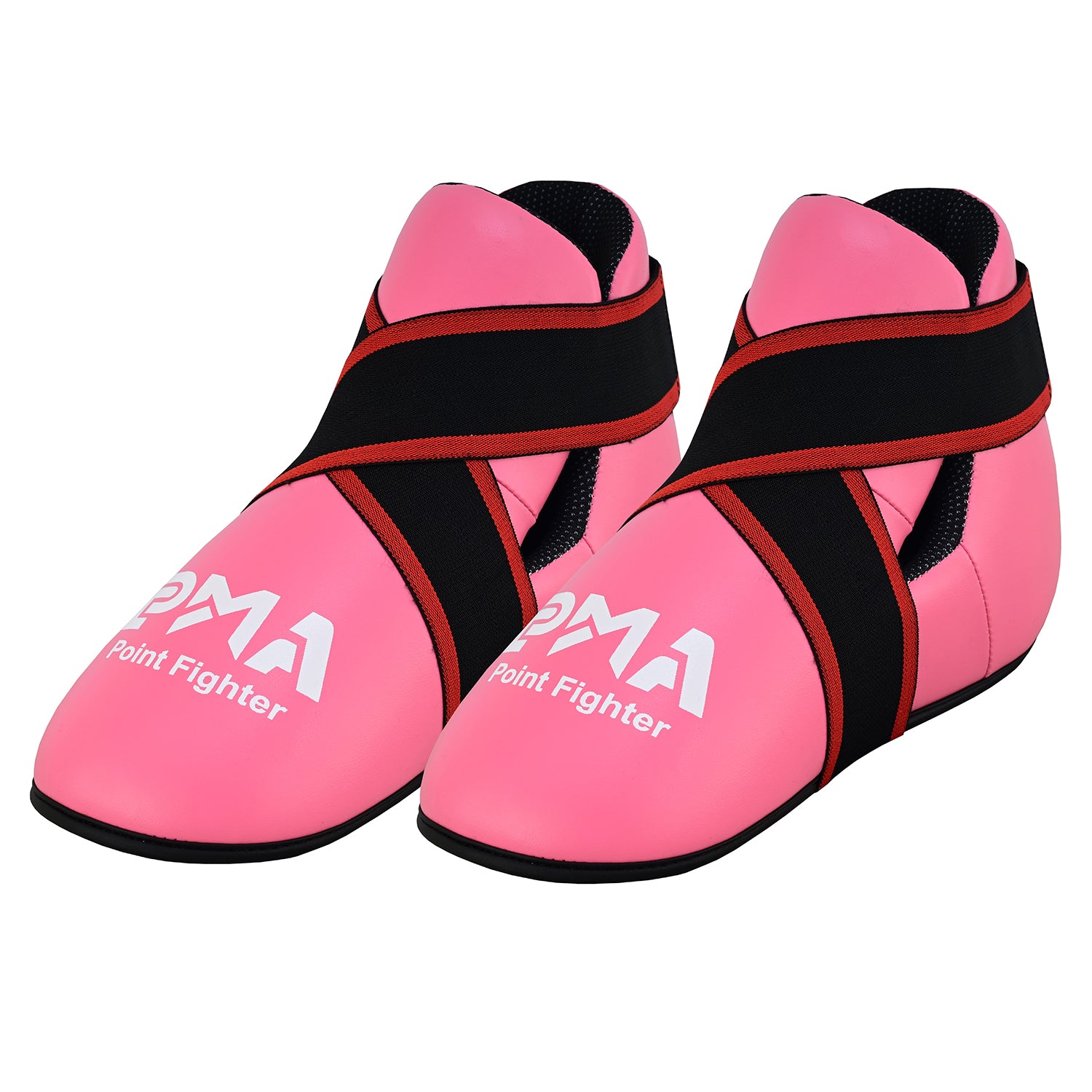 Semi Contact Point Sparring Boots - Pink