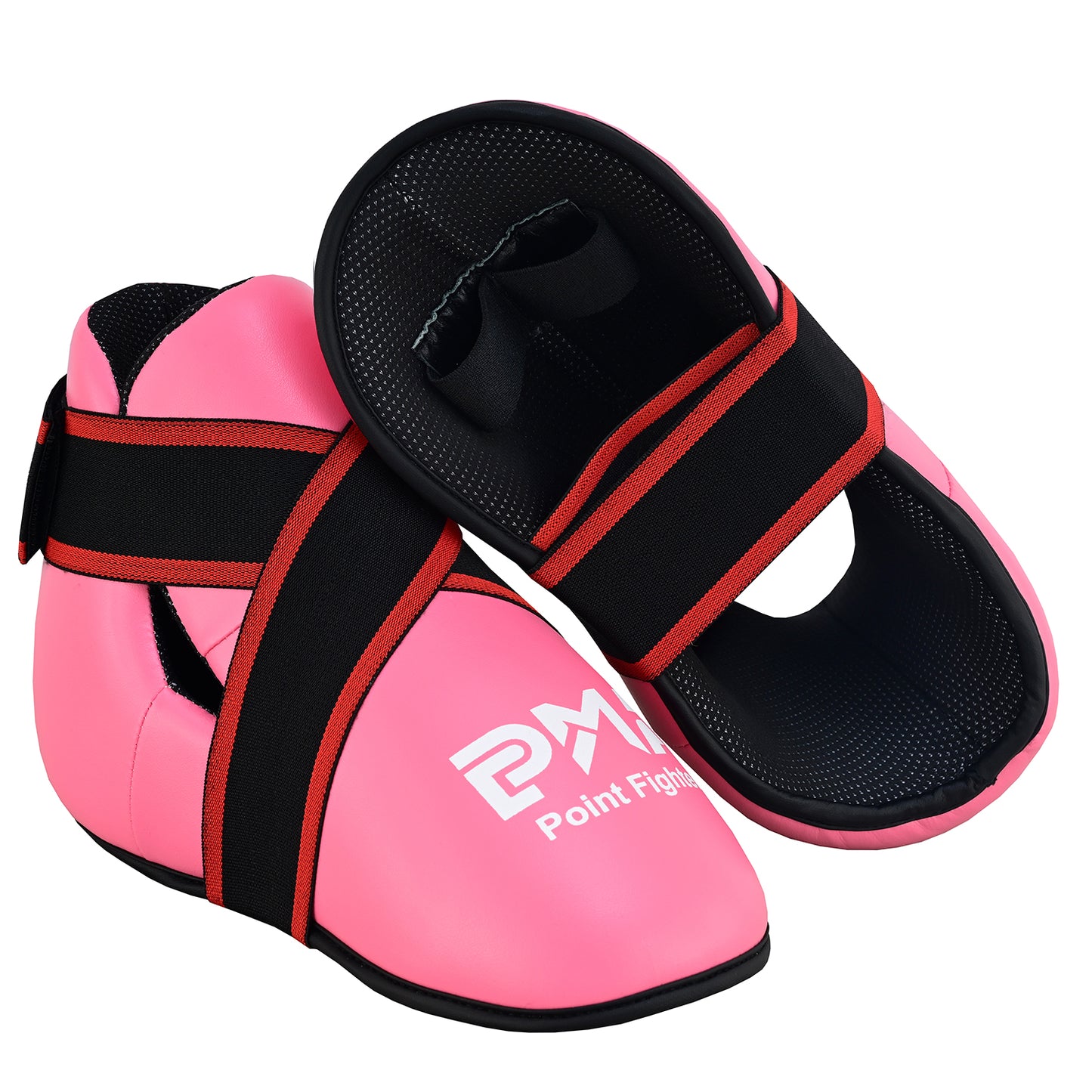Semi Contact Point Sparring Boots - Pink