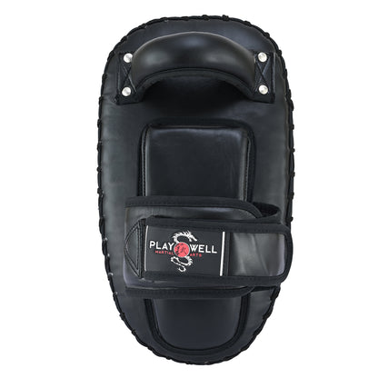 Playwell "STKP" Leather Curved Thai Pad - Single