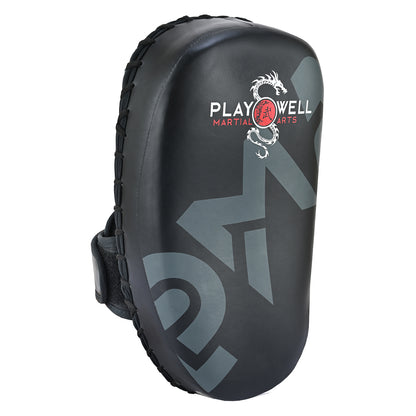 Playwell "STKP" Leather Curved Thai Pad - Single
