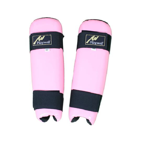 Pink Vinyl Shin Pads